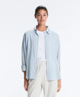 Camicie a righe dal taglio regolare