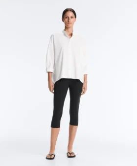 Camicie con colletto alla coreana in 100% cotone