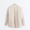 Camicie con colletto alla coreana in 100% cotone Camicie con colletto alla coreana in 100% cotone