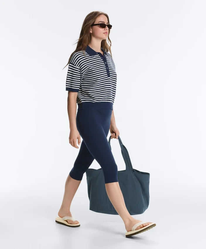Camicie in maglia a righe 100% cotone Camicie in maglia a righe 100% cotone