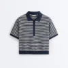 Camicie in maglia a righe 100% cotone Camicie in maglia a righe 100% cotone