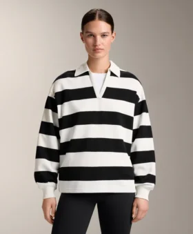 Camicie in piqué di cotone a righe
