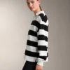 Camicie in piqué di cotone a righe Camicie in piqué di cotone a righe
