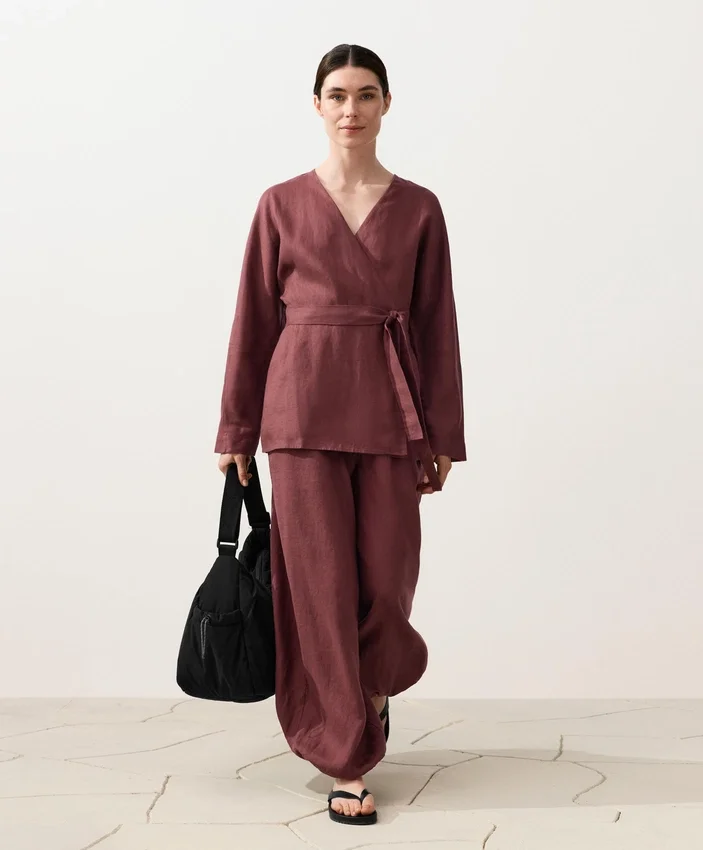 Camicie kimono 100% lino Camicie kimono 100% lino