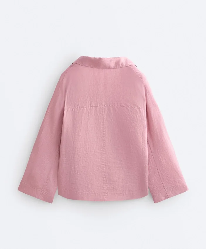 Camicie oversize a maniche lunghe in 100% lino Camicie oversize a maniche lunghe in 100% lino