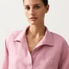 Camicie oversize a maniche lunghe in 100% lino Camicie oversize a maniche lunghe in 100% lino