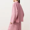 Camicie oversize a maniche lunghe in 100% lino Camicie oversize a maniche lunghe in 100% lino