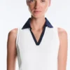Camicie senza maniche Comfortlux a contrasto