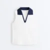 Camicie senza maniche Comfortlux a contrasto