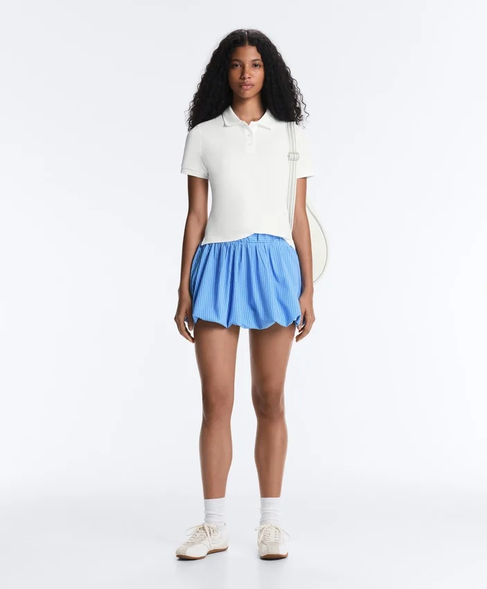 Camicie slim fit in cotone piqué Camicie slim fit in cotone piqué