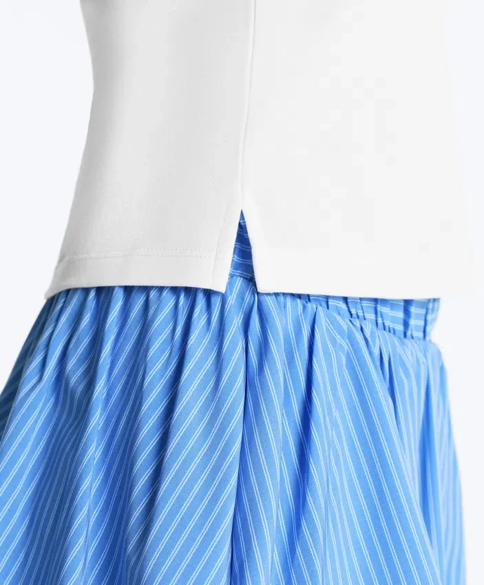 Camicie slim fit in cotone piqué Camicie slim fit in cotone piqué