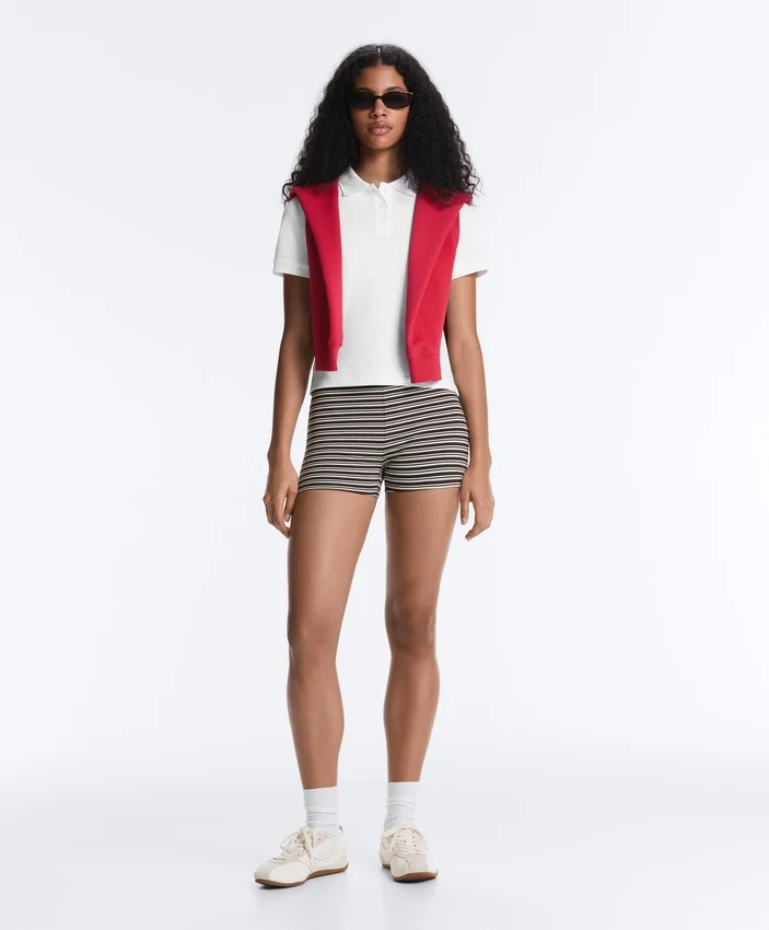 Camicie slim fit in cotone piqué Camicie slim fit in cotone piqué
