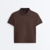 Camicie slim fit in cotone piqué Camicie slim fit in cotone piqué