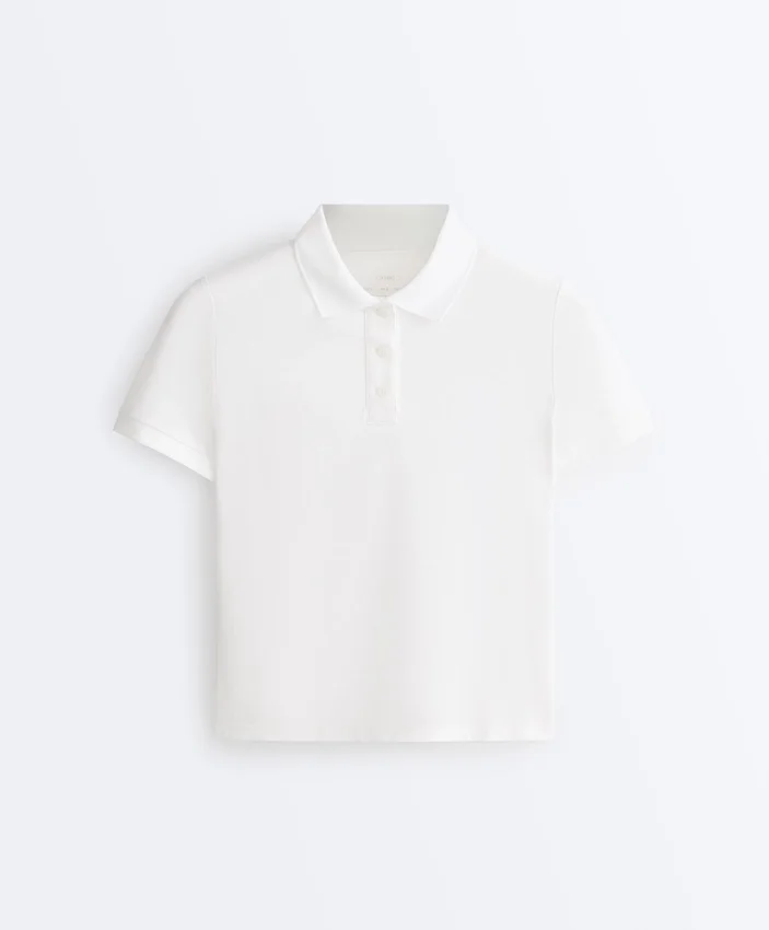 Camicie slim fit in cotone piqué Camicie slim fit in cotone piqué