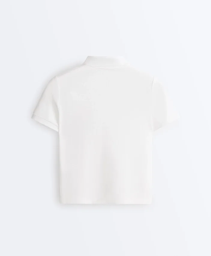 Camicie slim fit in cotone piqué Camicie slim fit in cotone piqué