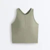 Canotte Comfortlux con scollo all’americana a costine