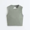 Canotte Comfortlux senza maniche a costine