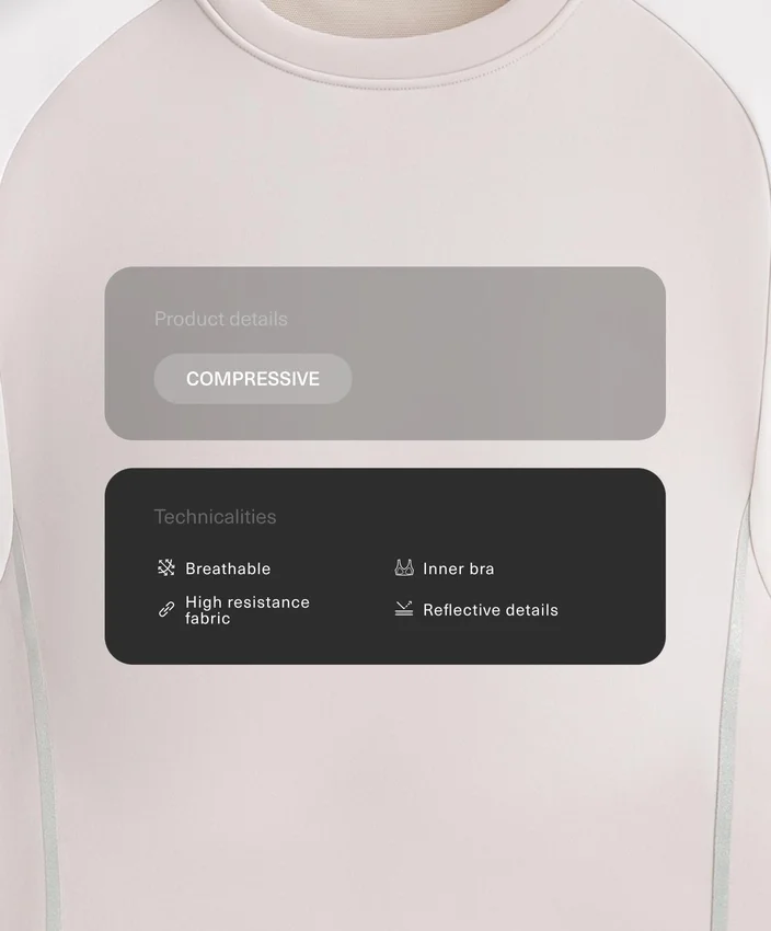Canotte compressive riflettente Canotte compressive riflettente