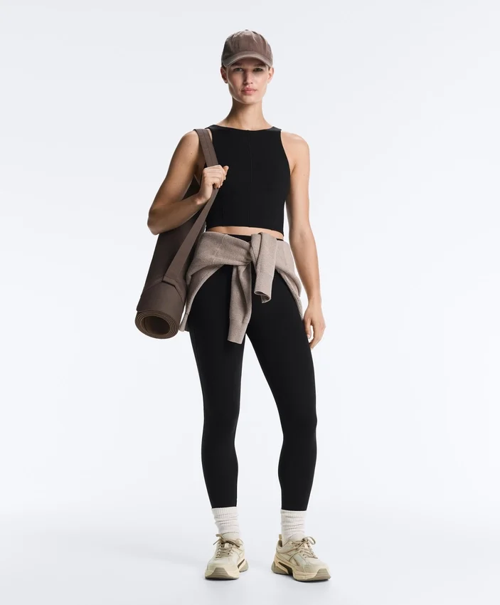Leggings a vita alta e lunghezza alla caviglia Evermove Leggings a vita alta e lunghezza alla caviglia Evermove