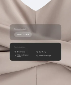 Canotte incrociata Light Touch
