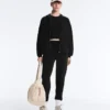 Pantaloni tuta aderenti in modal a costine Soft Touch
