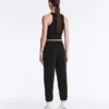 Pantaloni tuta aderenti in modal a costine Soft Touch
