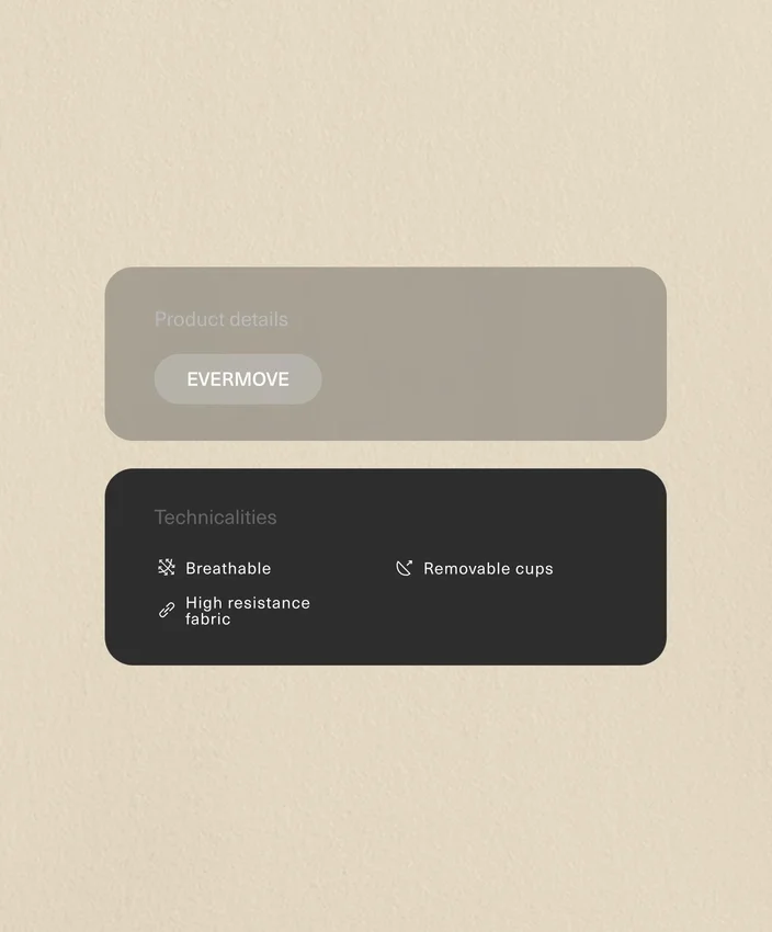 Canotte sans manches Evermove Canotte sans manches Evermove
