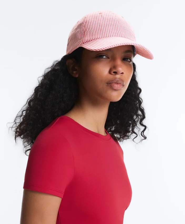 Cappellino a righe 100% cotone Cappellino a righe 100% cotone