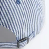 Cappellino a righe 100% cotone