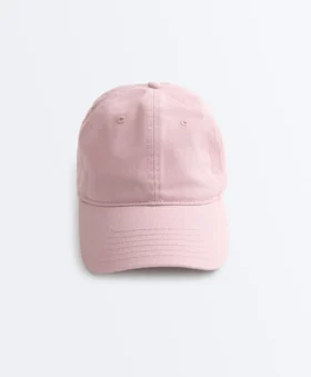 Cappellino effetto lavato in 100% cotone con laccio