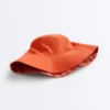 Cappello a secchiello reversibile in misto cotone a quadri Cappello a secchiello reversibile in misto cotone a quadri