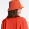 Cappello a secchiello reversibile in misto cotone a quadri Cappello a secchiello reversibile in misto cotone a quadri