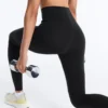 Compressive High Rise Ankle-Length Basic Leggings Compressive High Rise Ankle-Length Basic Leggings