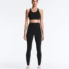 Compressive High Rise Ankle-Length Basic Leggings Compressive High Rise Ankle-Length Basic Leggings