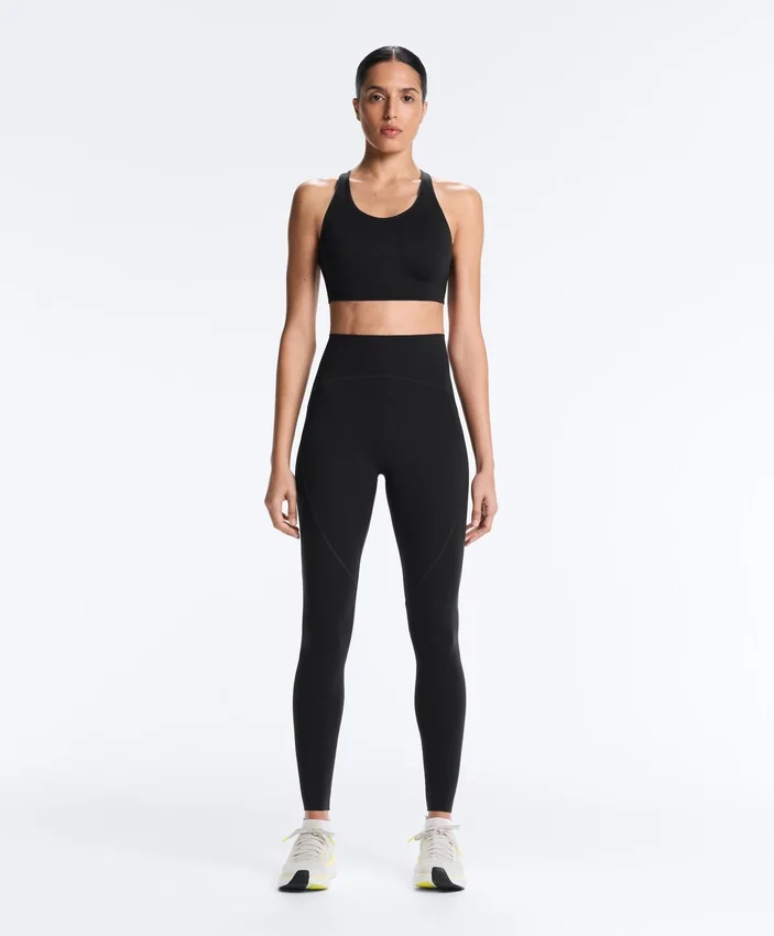 Compressive High Rise Ankle-Length Basic Leggings Compressive High Rise Ankle-Length Basic Leggings