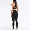 Compressive High Rise Ankle-Length Basic Leggings Compressive High Rise Ankle-Length Basic Leggings