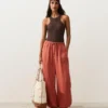Costume intero a fascia con scollo all’americana