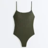Costume intero con stampa leopardata testurizzata Costume intero con stampa leopardata testurizzata