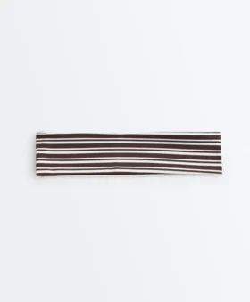 Fasce per capelli sportive a righe da 6 cm