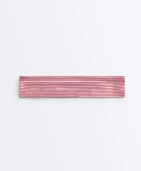 Fasce per capelli sportive a righe da 6 cm