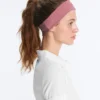 Fasce per capelli sportive a righe da 6 cm