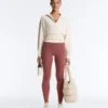 Felpa avvolgente con collo a polo in modal Soft Touch