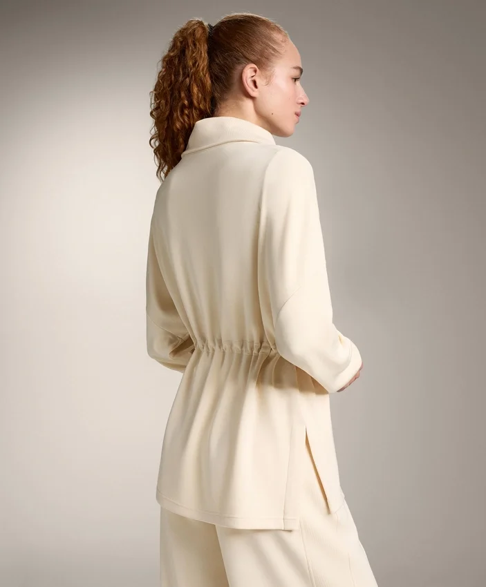 Felpa con mezza zip in modal Soft Touch Felpa con mezza zip in modal Soft Touch