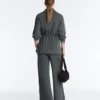 Felpa con mezza zip in modal Soft Touch Felpa con mezza zip in modal Soft Touch