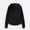 Felpa con zip in modal Soft Touch al tatto