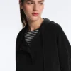 Felpa con zip in modal Soft Touch al tatto