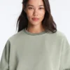 Felpa Soft Touch con collo rotondo in modal Felpa Soft Touch con collo rotondo in modal