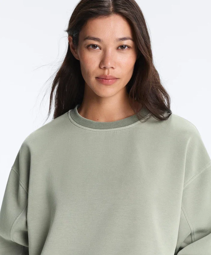 Felpa Soft Touch con collo rotondo in modal Felpa Soft Touch con collo rotondo in modal
