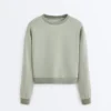 Felpa Soft Touch con collo rotondo in modal Felpa Soft Touch con collo rotondo in modal
