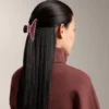 Fermaglio per accessori per capelli grande con bordino Fermaglio per accessori per capelli grande con bordino